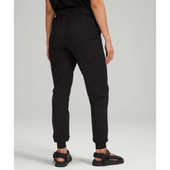 Lululemon Stretch High-Rise Joggers Black Pull-On Pants 6 Luxtreme Nulu Athletic - Picture 2 of 11